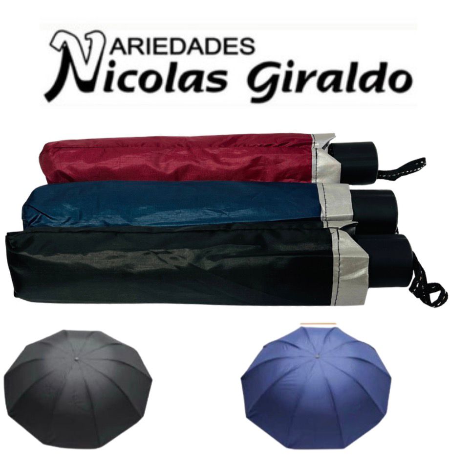 Sombrilla dama presidencial con filtro fondo entero 120CM