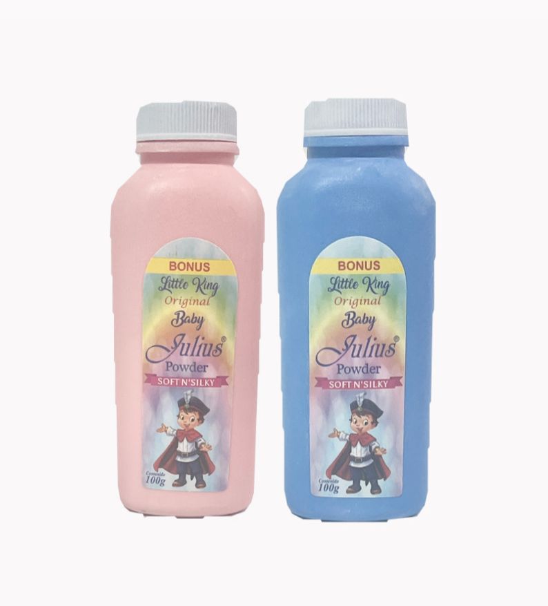 Talco bebe julius pequeño x100