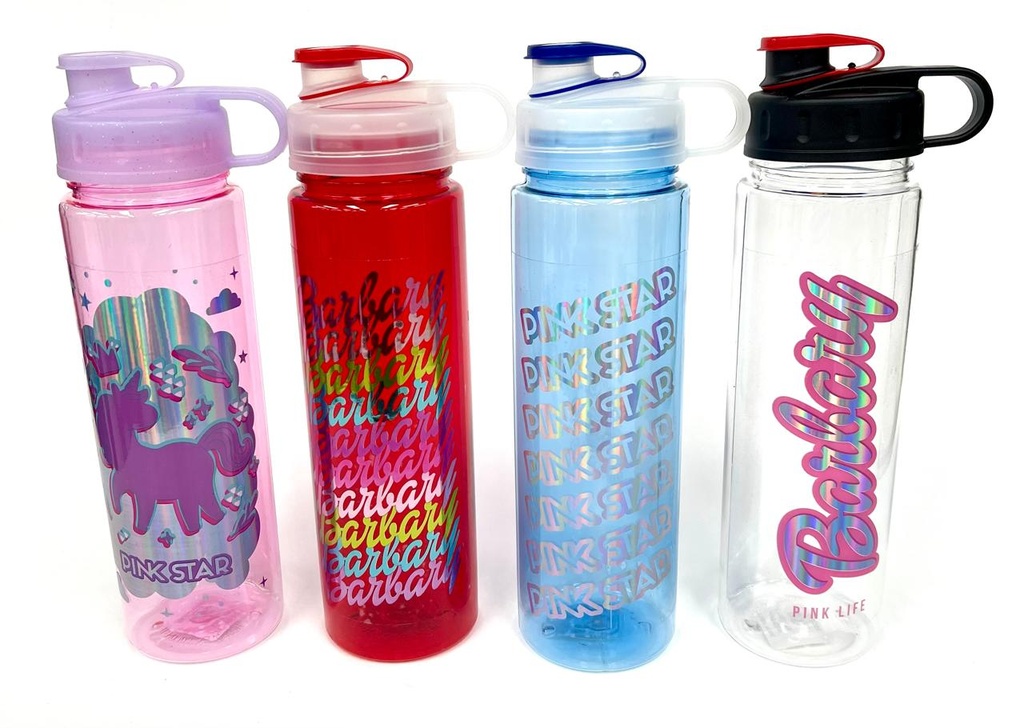 Termo pink liso con etiqueta 700ml