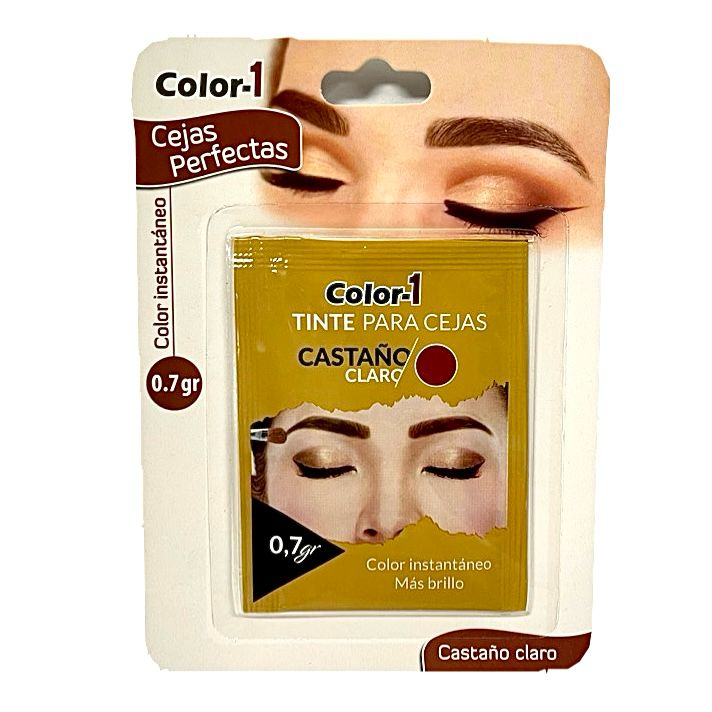 [PT0000767] Tinte cejas castaño claro color uno