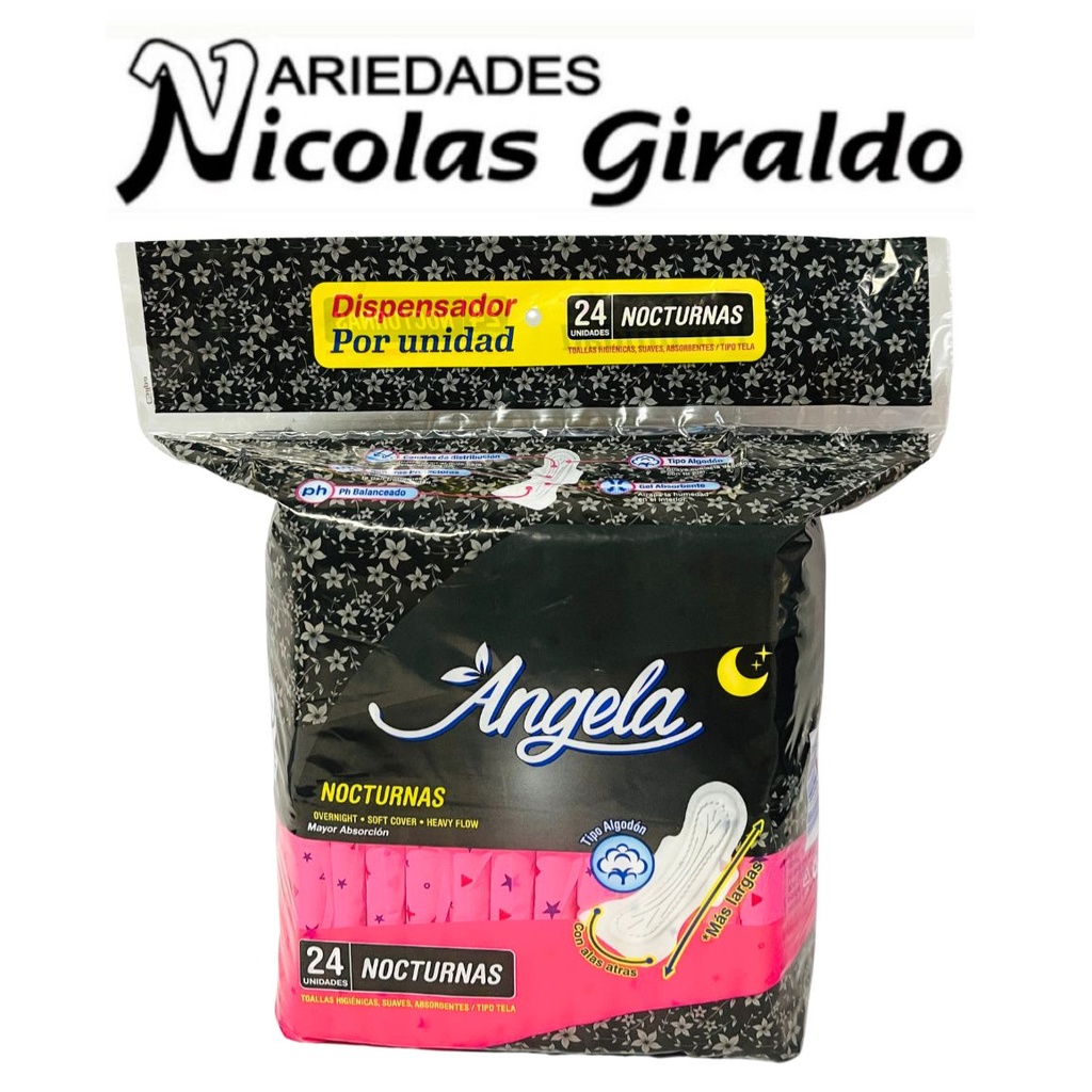 [703003] Toalla angela nocturna x24