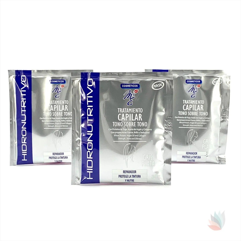 Tratamiento matizante mye X30ml gris plata