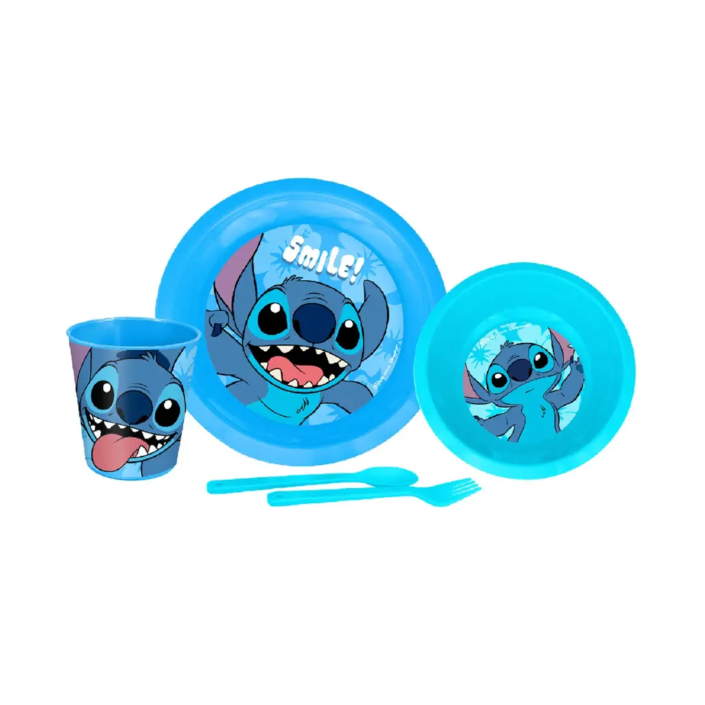 Vajilla personajes wantu stitch