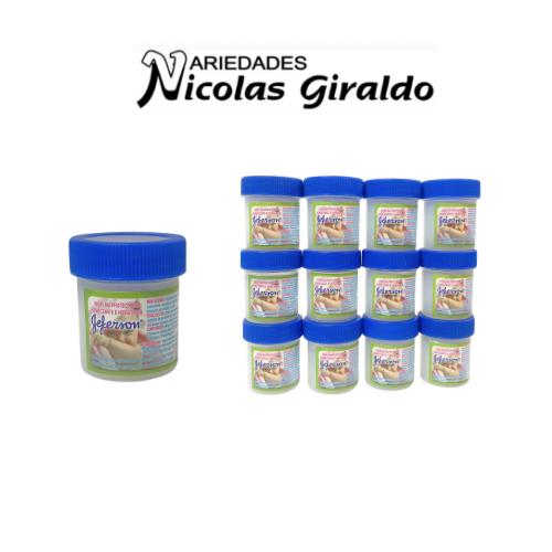 Vaselina jeferson x30 ml mini bolsa x12