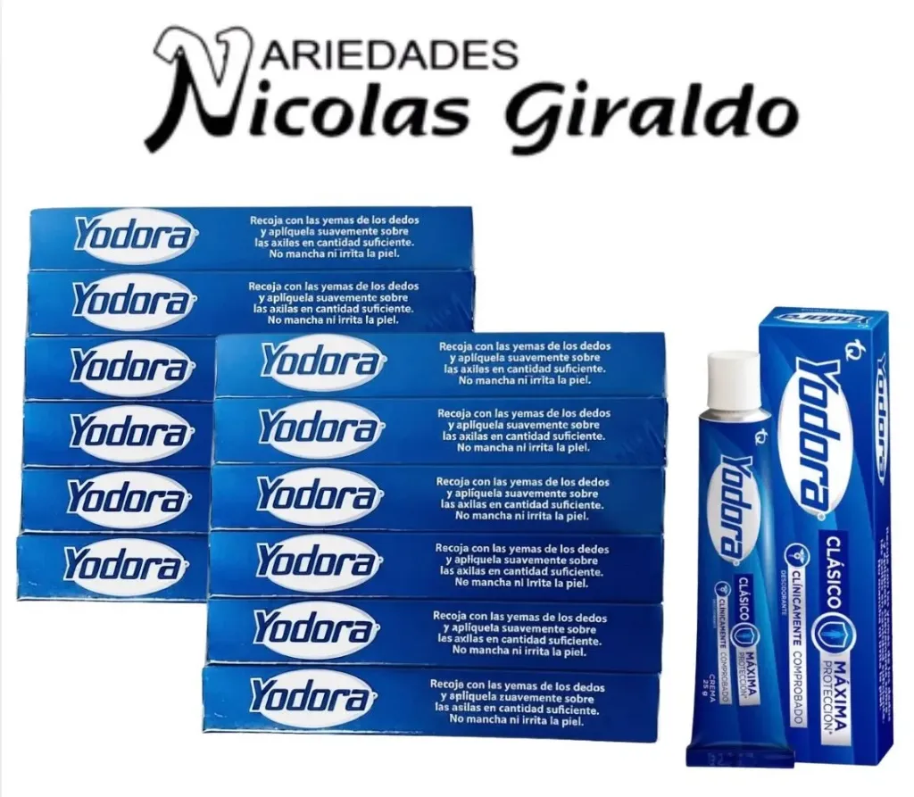 [80046] Yodora tubo x12 unidades (UND $3.650)