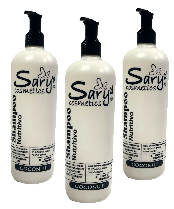 shampoo nutritivo saryd x500 ml blanco