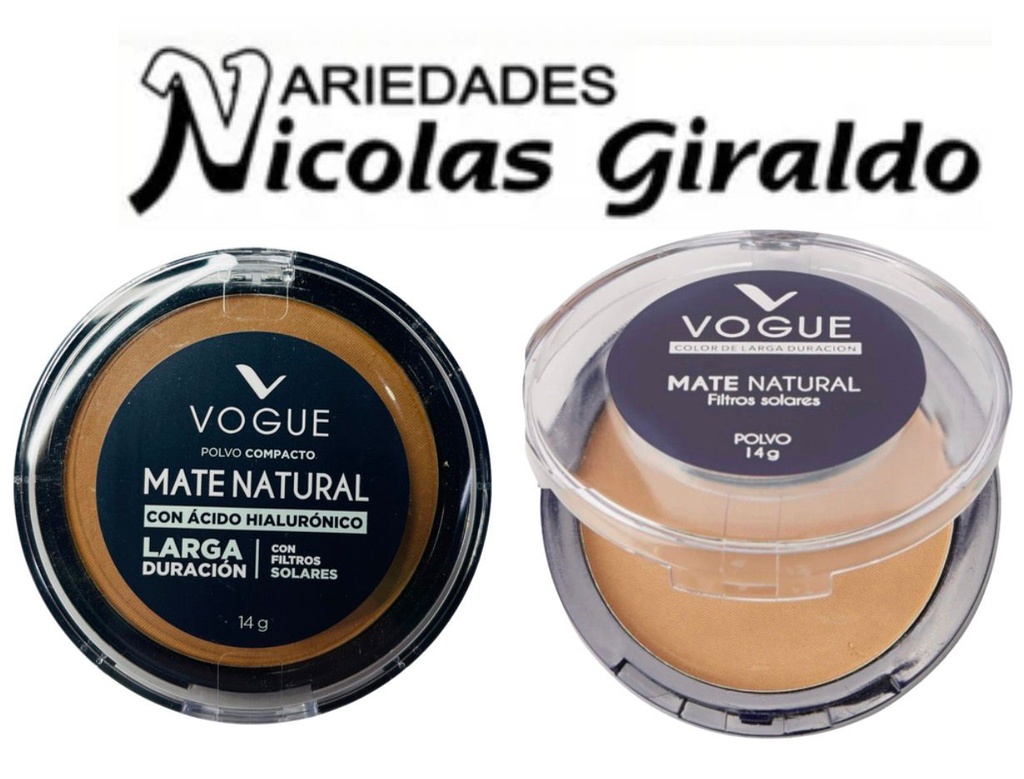 [H5434501] Polvo compacto vogue caramelo