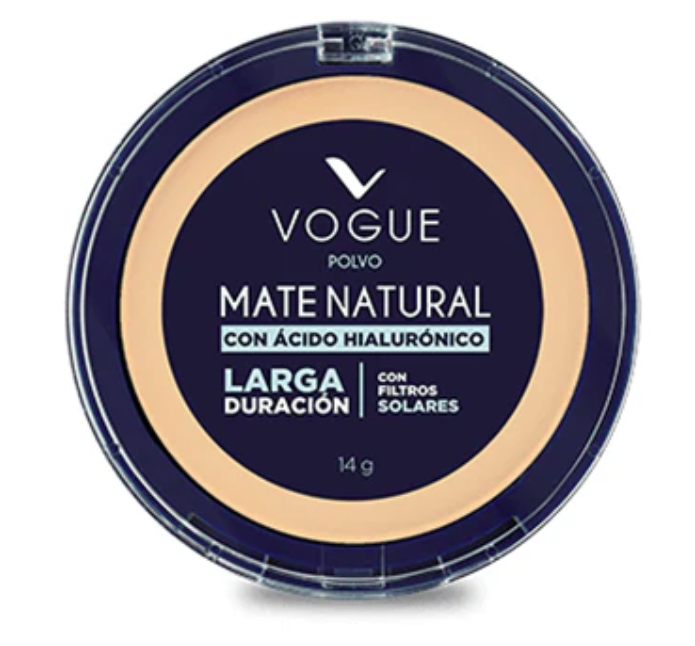 Polvo compacto vogue durazno