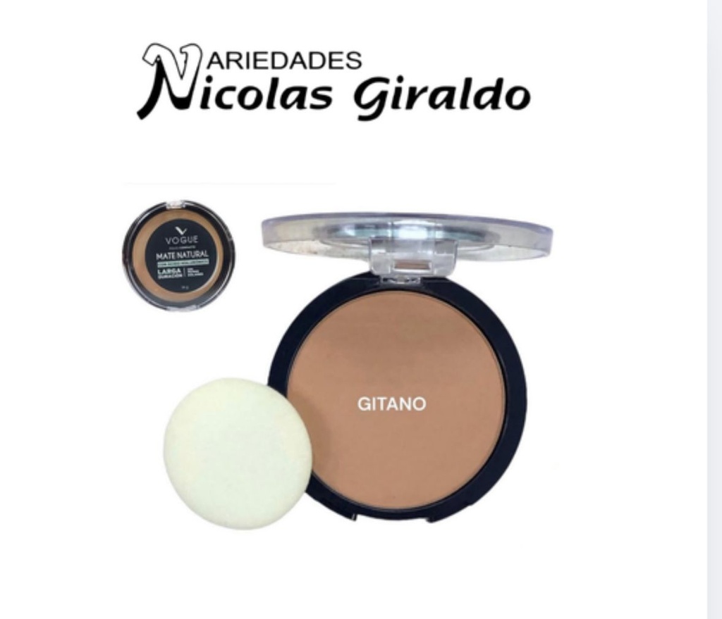 Polvo compacto vogue gitano
