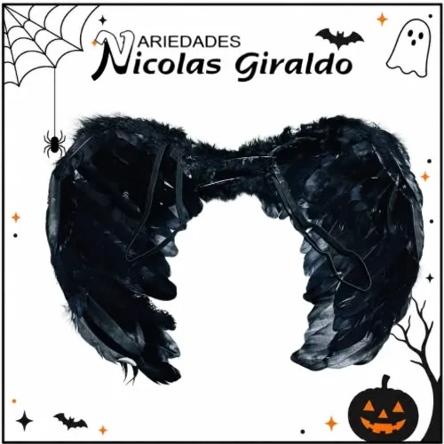 @Alas halloween angel pequeña