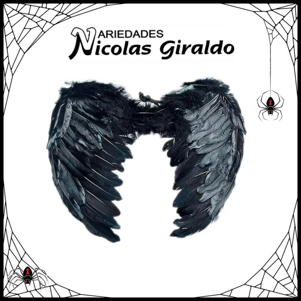 @Alas halloween angel pequeña