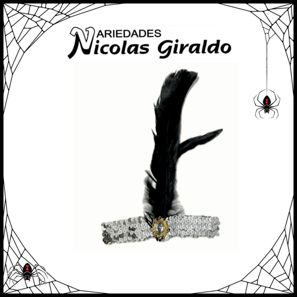 @Balaca halloween con pluma