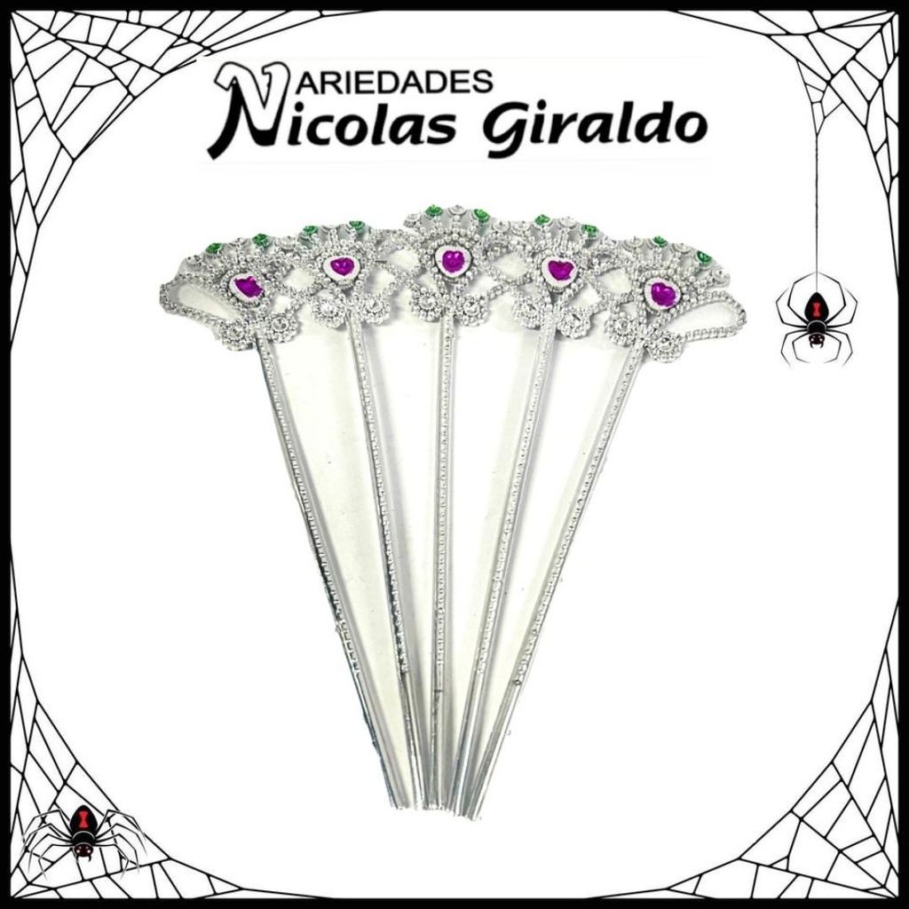 @Cetro halloween plateado pqt x12 (DK222)