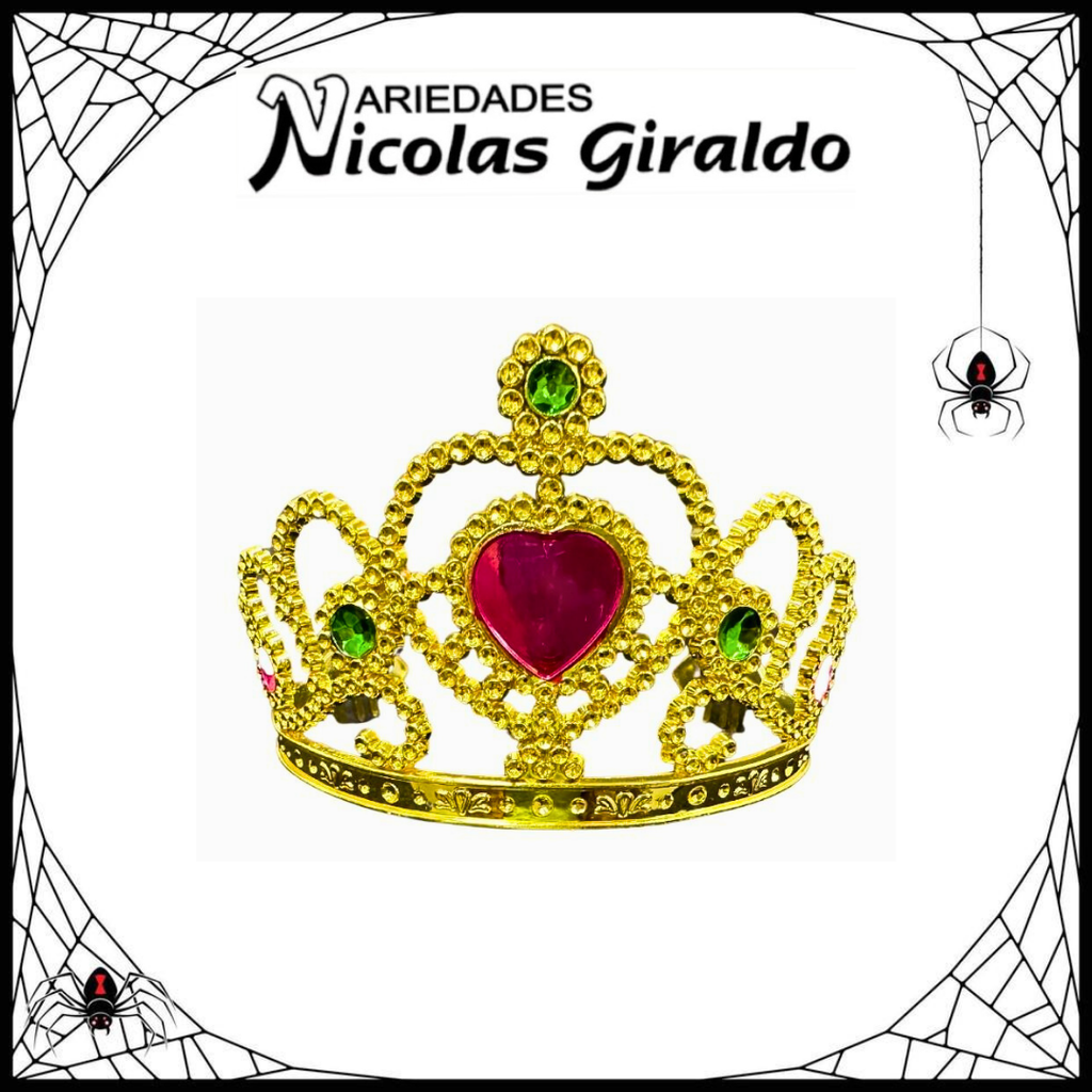 @Corona halloween dorada pqt x12 DW52127