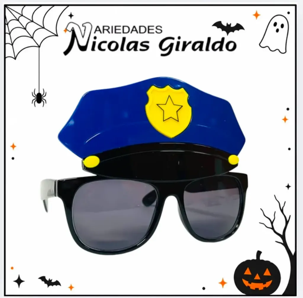 [GA05-12] Gafa Halloween de policía