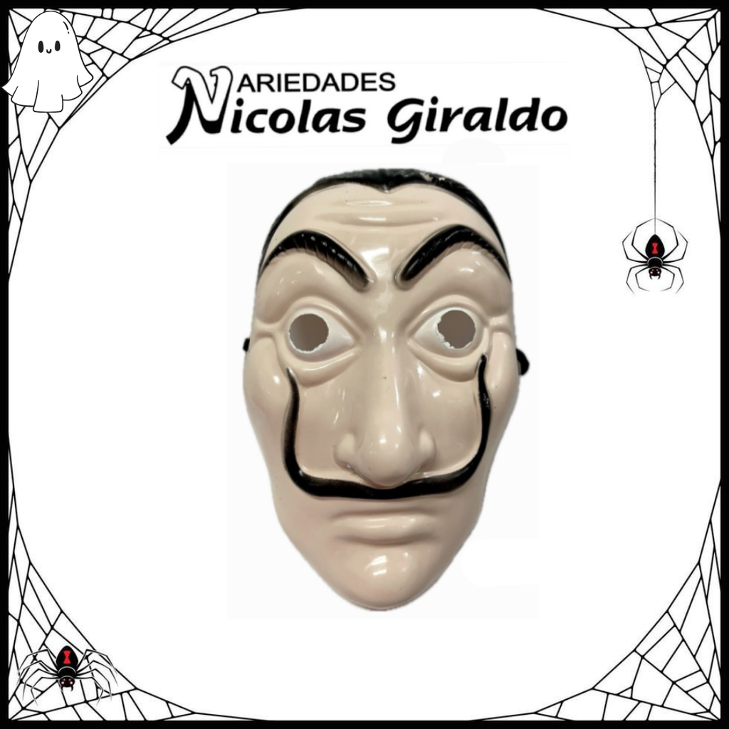 @Mascara halloween casa de papel (YN-651)