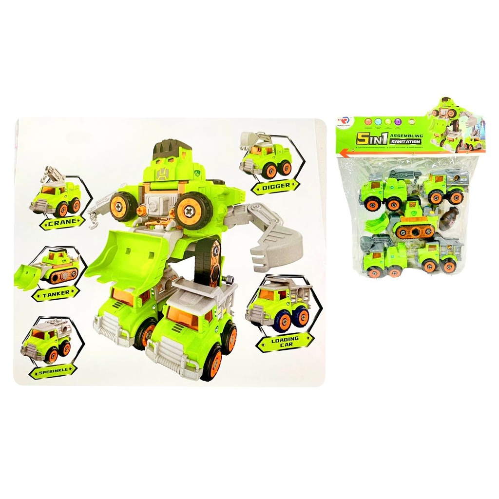 Carro constructor x5 transforme 