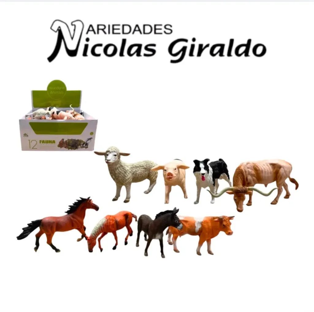 @Animal domestico plastico mediano x1