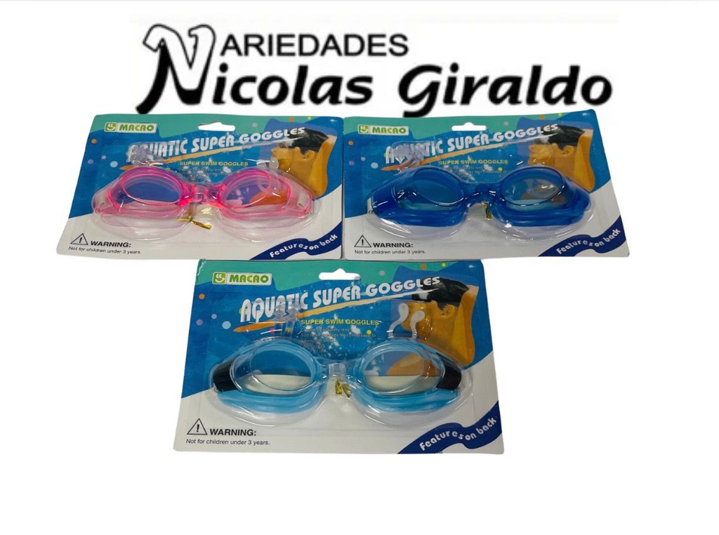Gafa piscina carton Adulto