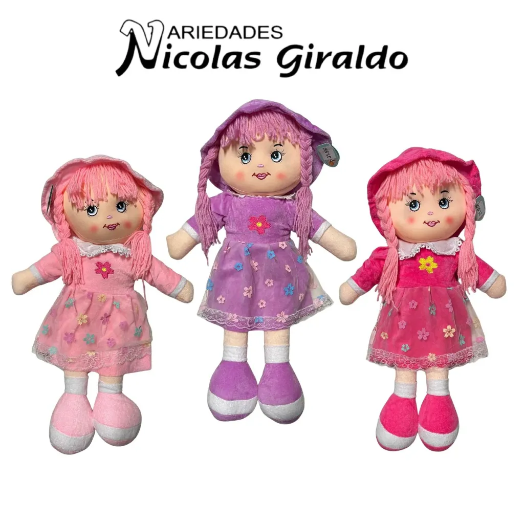 [AP3-7465-3] Muñeca trapo extra grande fina 55cm (AP3-7463-3)