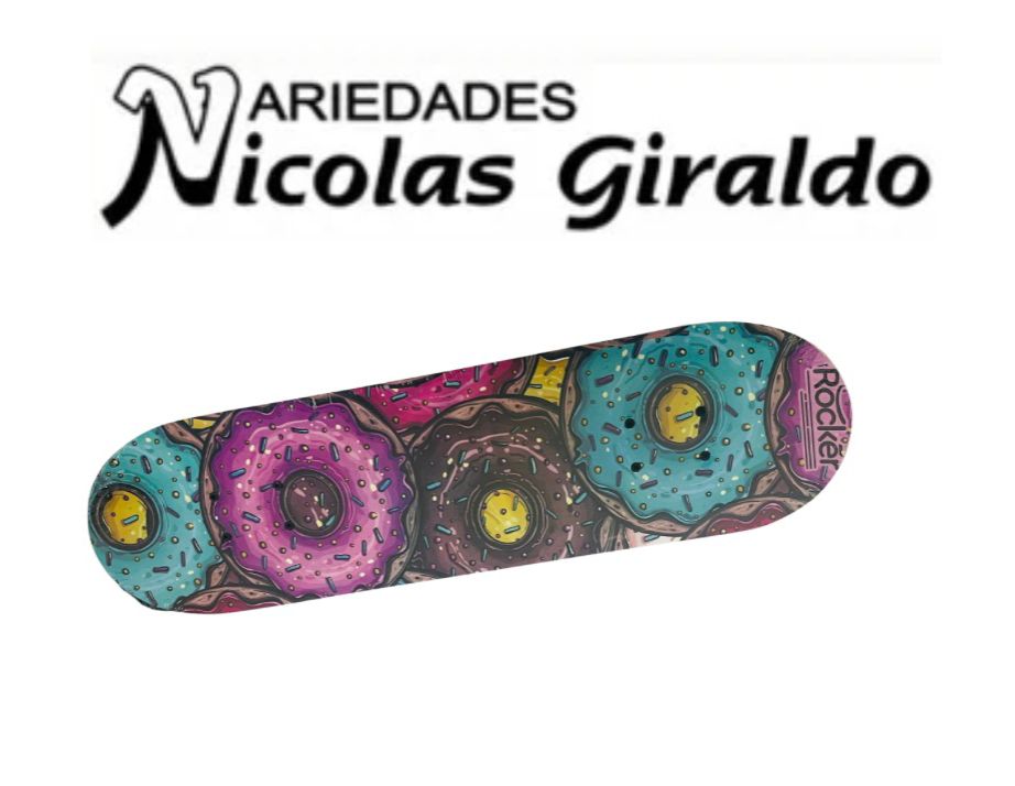 (FJ803)Patineta tabla madera grande 