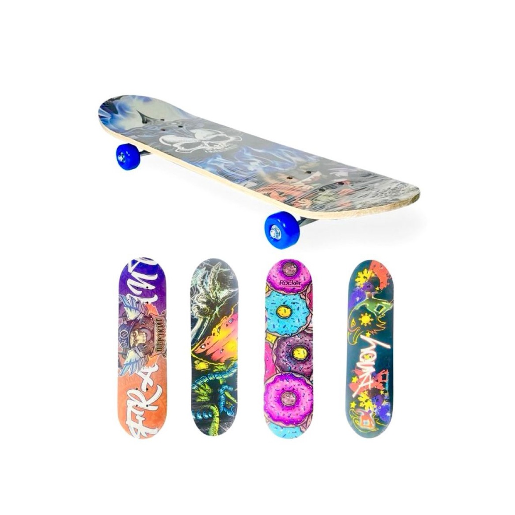 (FJ803)Patineta tabla madera grande 