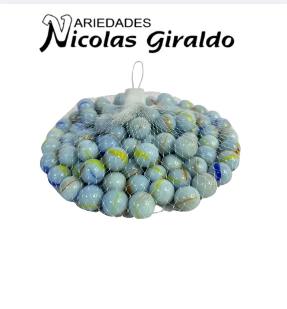 Bola cristal leche bogotana x50 