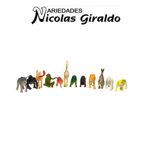 Animal salvaje pequeño x10