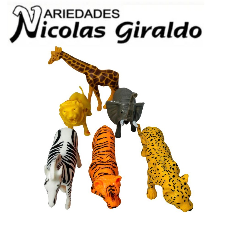 Animal salvaje x6