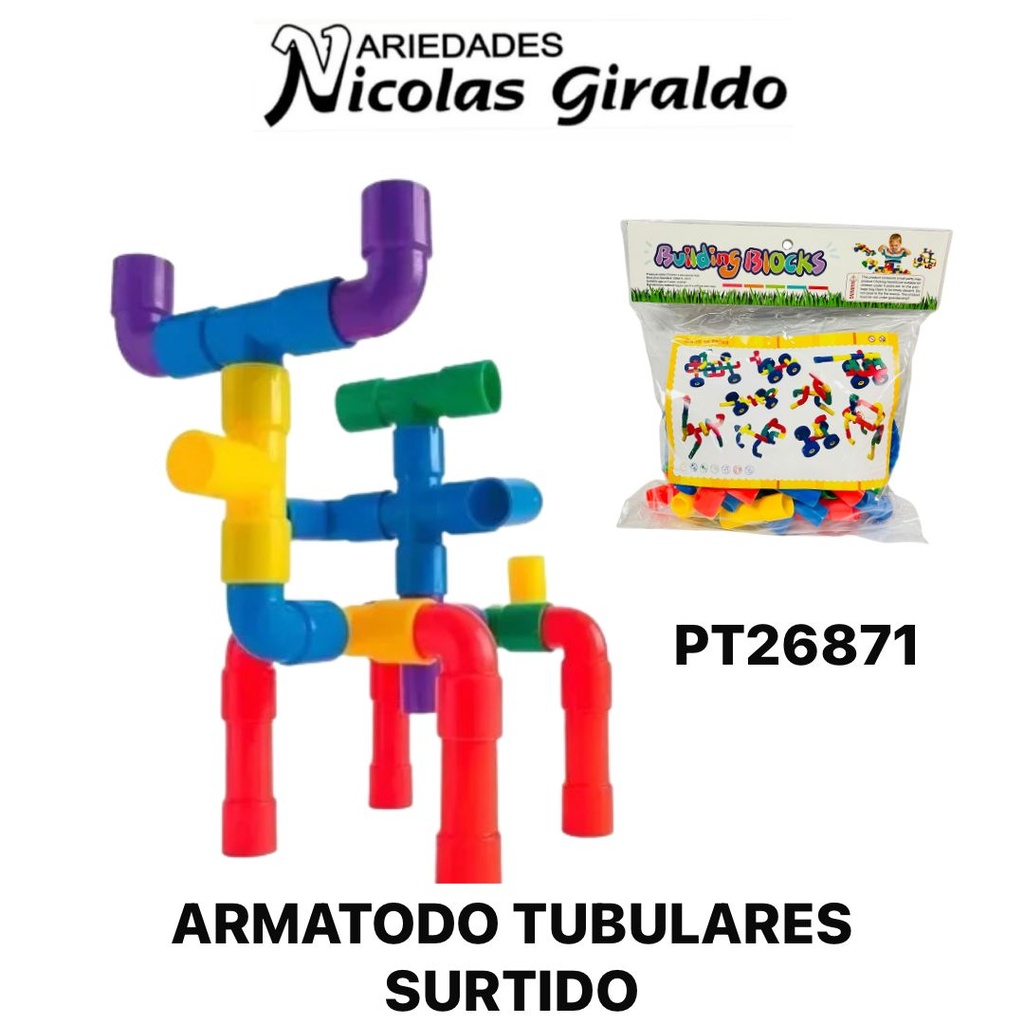 Armatodo Tubulares surtido