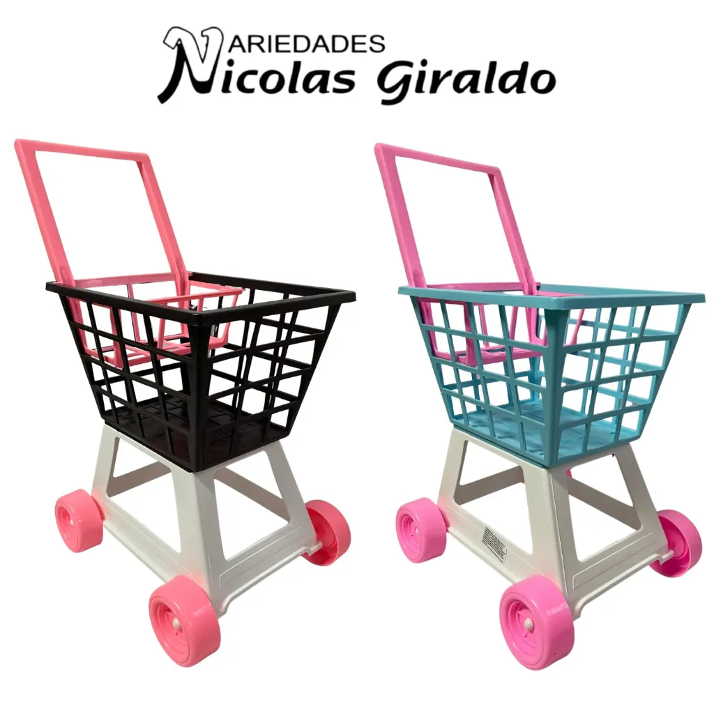 Coche mercado plastico beed