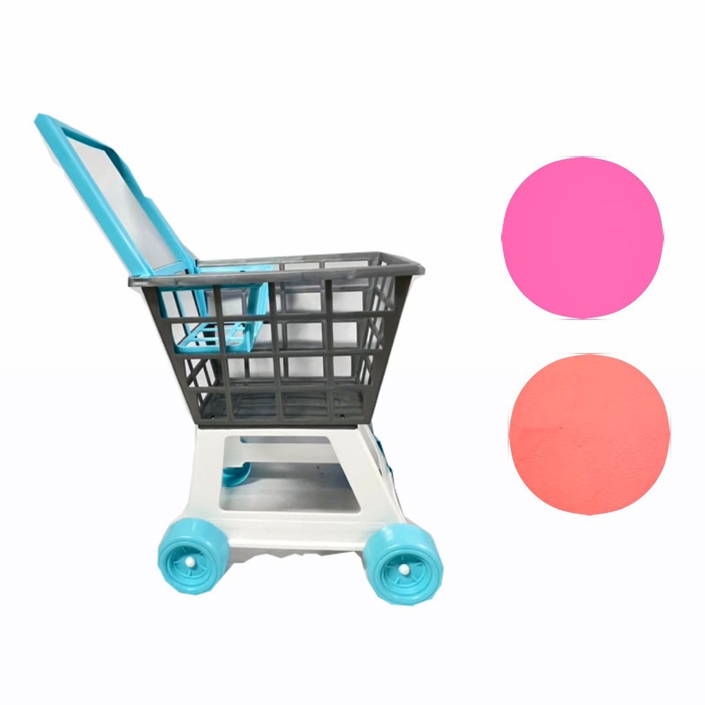 Coche mercado plastico