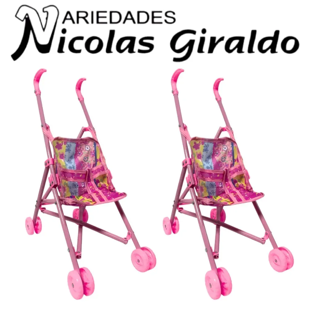 Coche muñeca plastico pequeño