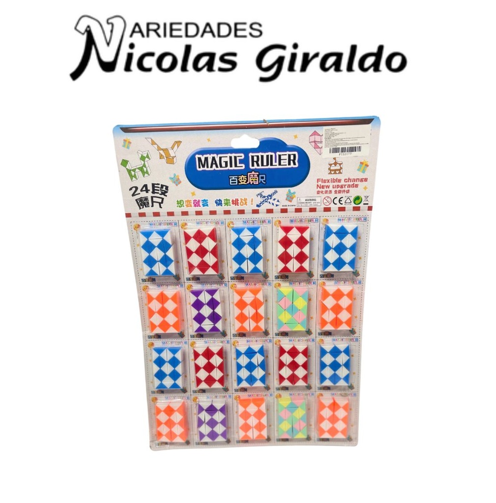 Cubo serpiente carton X20