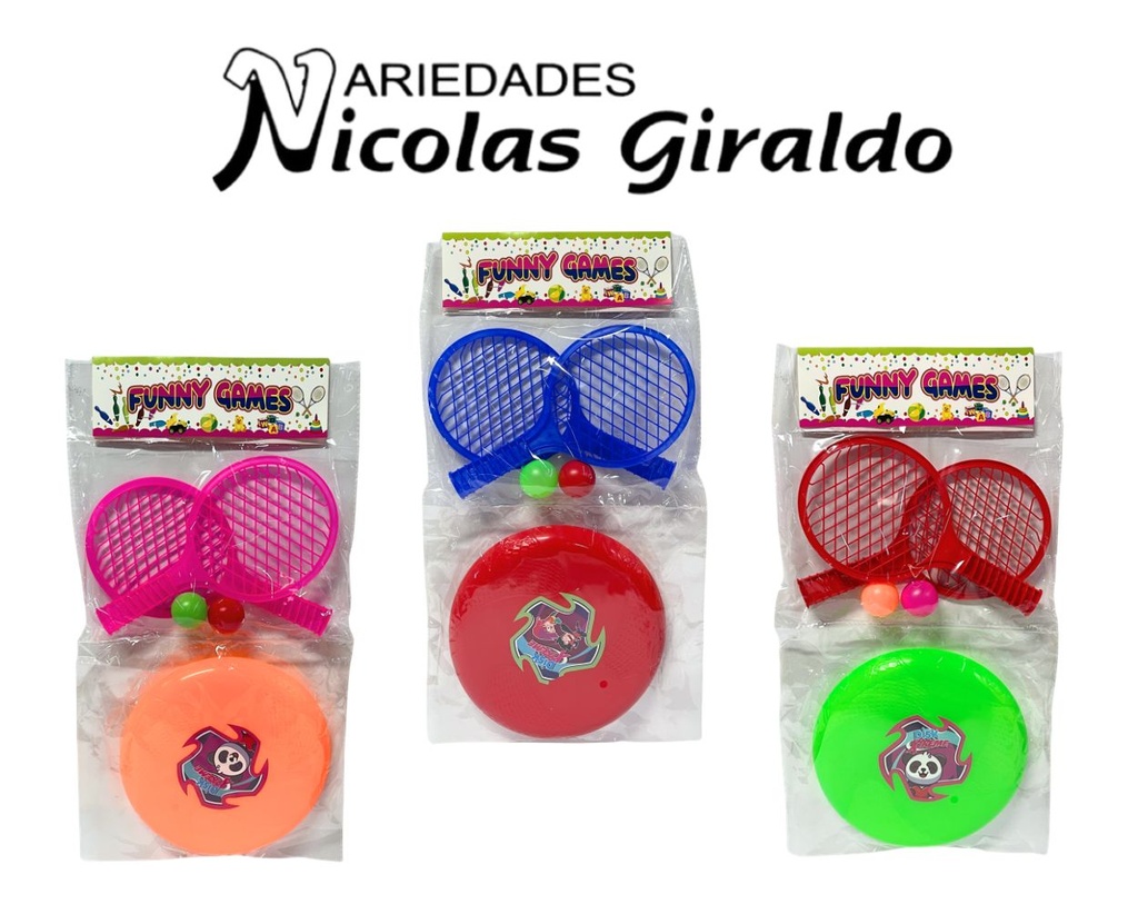 Frisby mas raqueta 