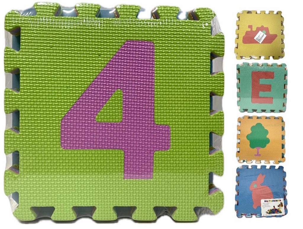 Tapete foamy grande 10 piezas