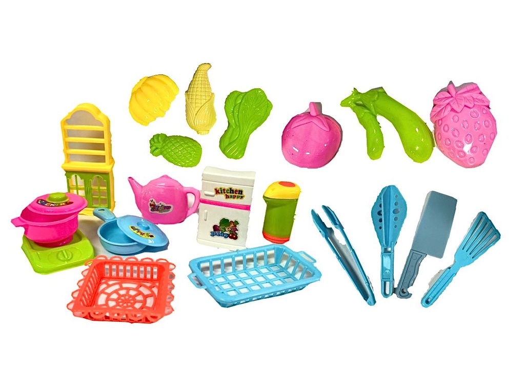 Vajilla infantil bolsa color