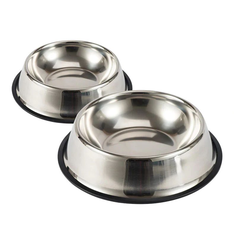 [PR176] Comedero para mascota metalica x1 pequeño 15CM