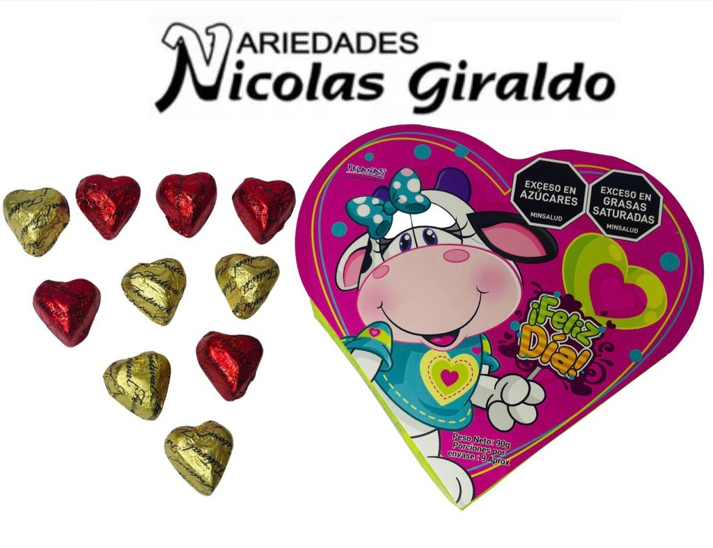 Chocolate adro estuche amor