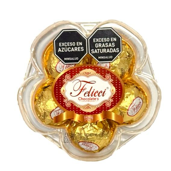 Chocolate feliccie flor x5