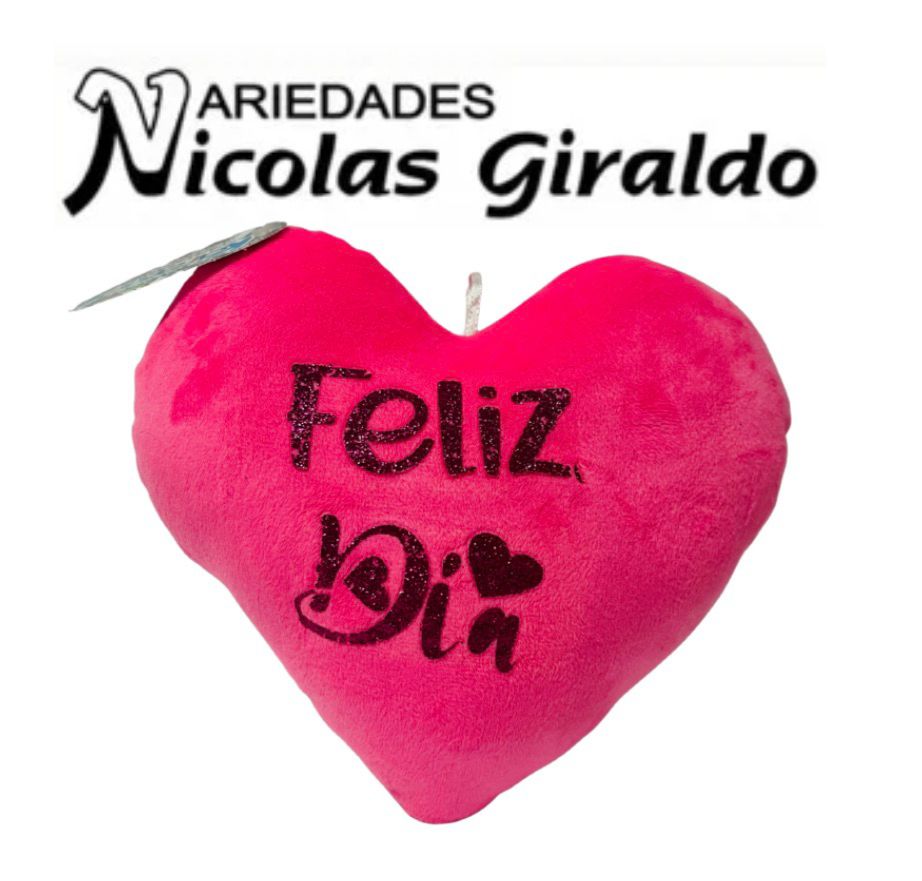 Cojin corazon pequeño visos cariñitos