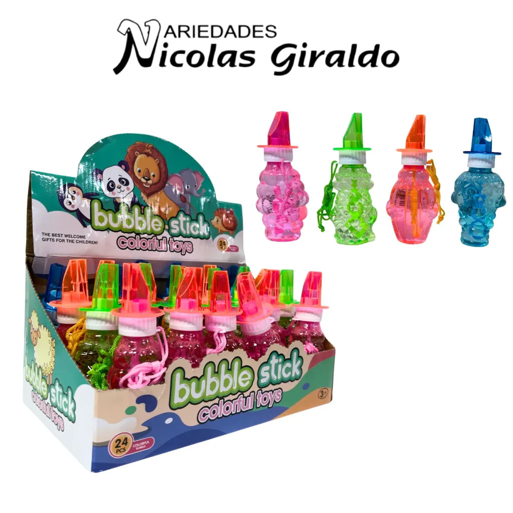 Burbujero pito caja x24  
