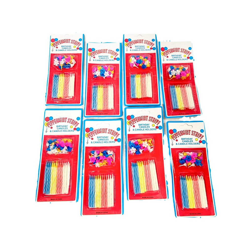 (50026)Vela pitillo x24  CAJA X24 