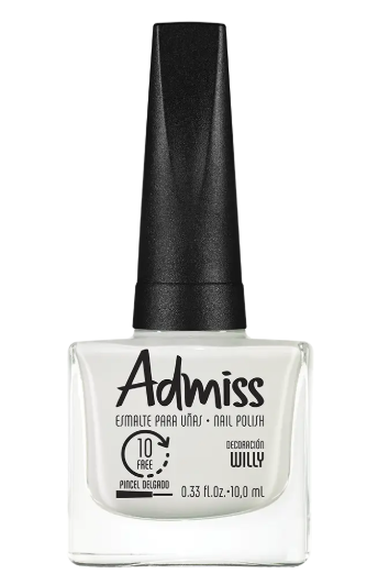 Esmalte admiss 10ml willy decora (blanco tiza decorat)