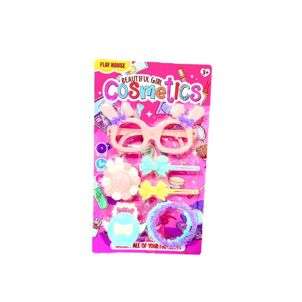 Set belleza niña carton