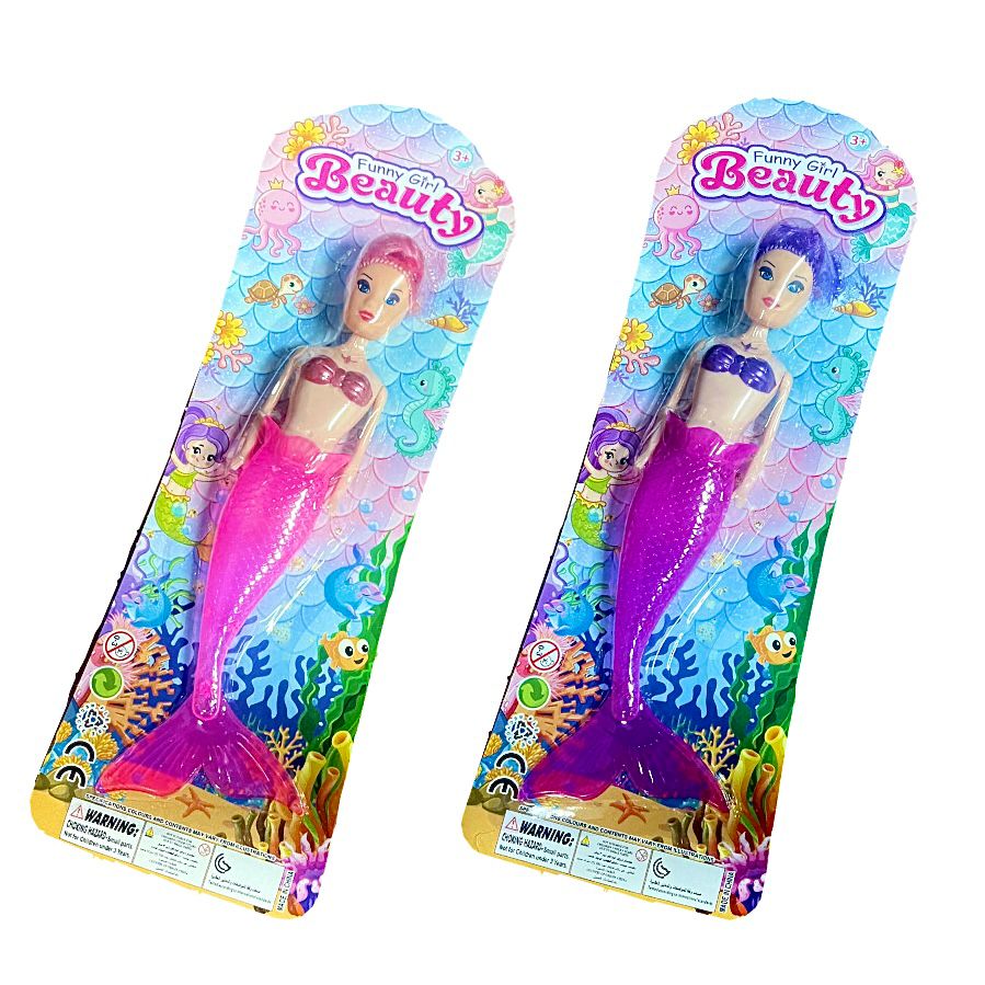 @Muñeca sirena carton pequeña