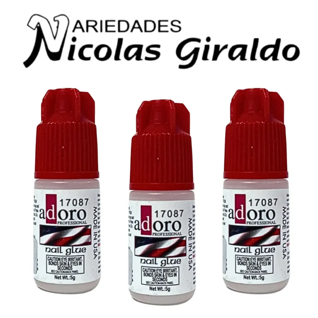 Pega uñas adoro roja 