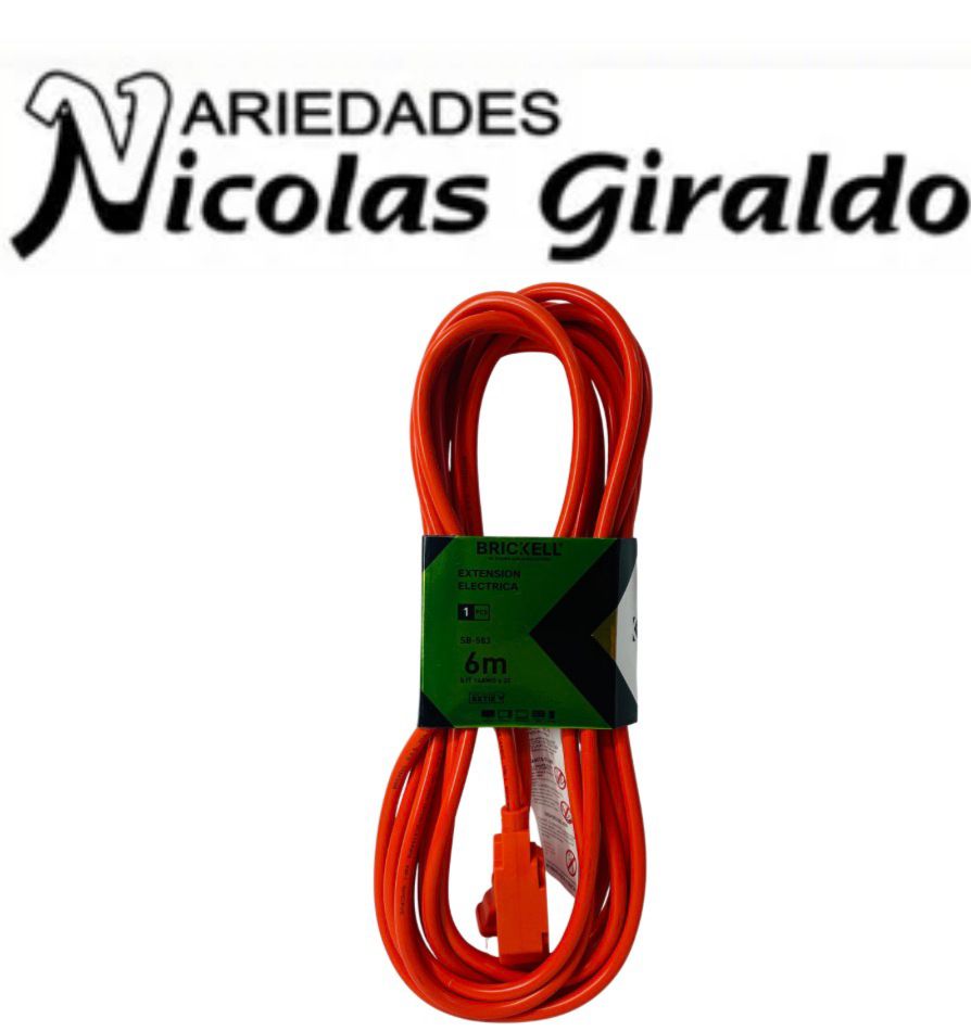 Extension naranja brickell x6 metros