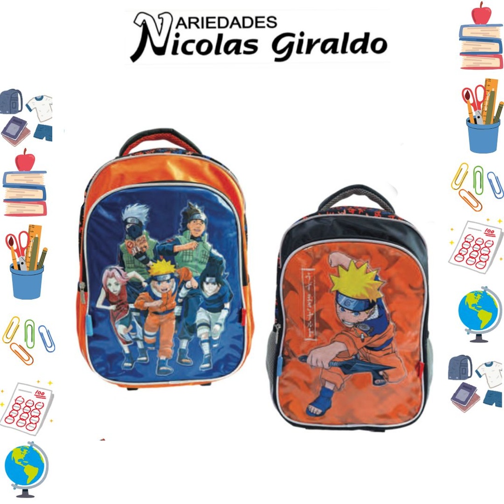 [620-119-2266] Morral primavera personajes grande naruto 