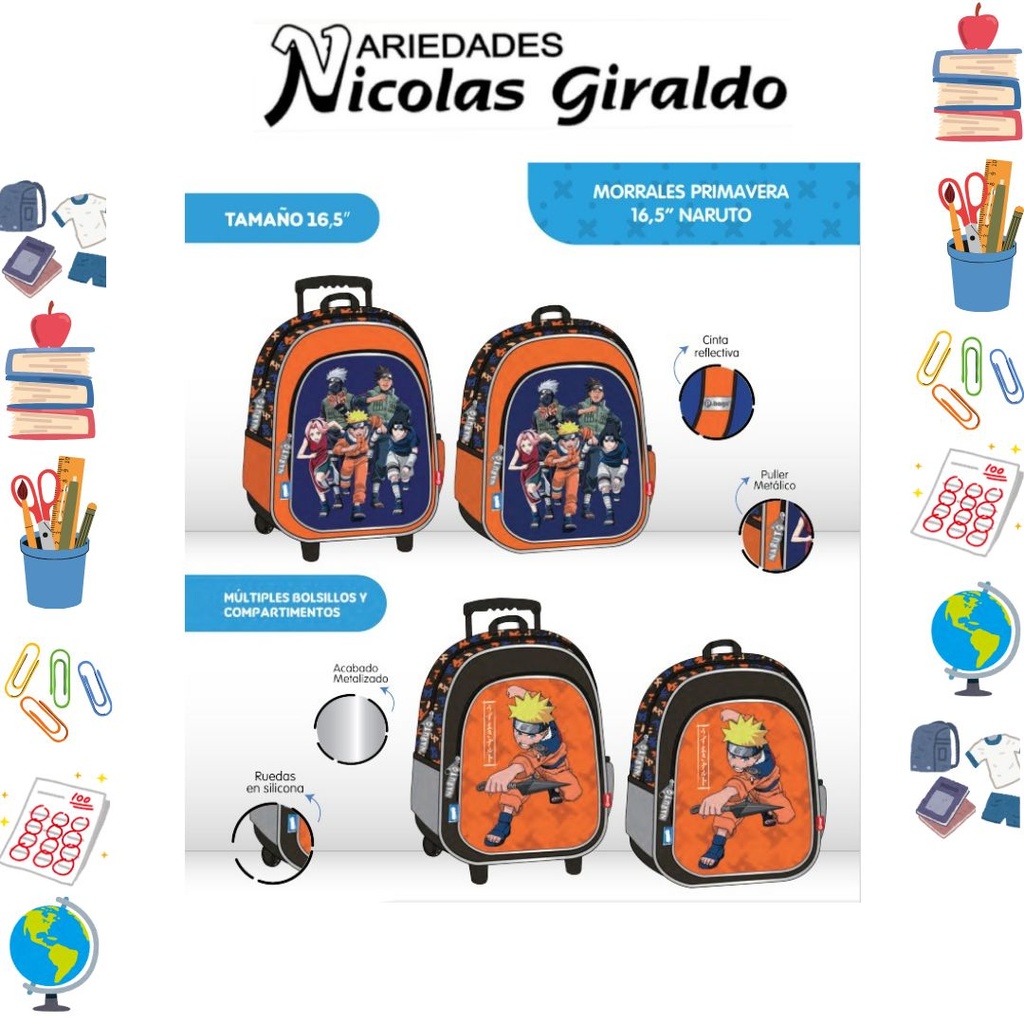 Morral primavera personajes grande naruto 